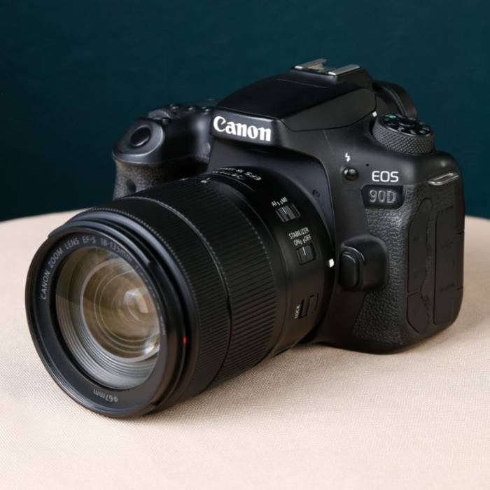 دوربین دست دوم عکاسی کانن Canon EOS 90D DSLR kit EF-S 18-135mm IS USM (10000 شات)