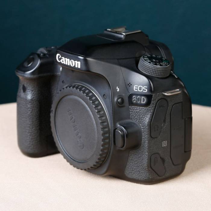 دوربین دست دوم عکاسی کانن Canon EOS 80D DSLR Camera Body (49000 شات)