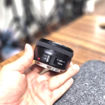 لنز دست دوم Canon EF 50mm f/1.8 STM Lens (جعبه دارد)
