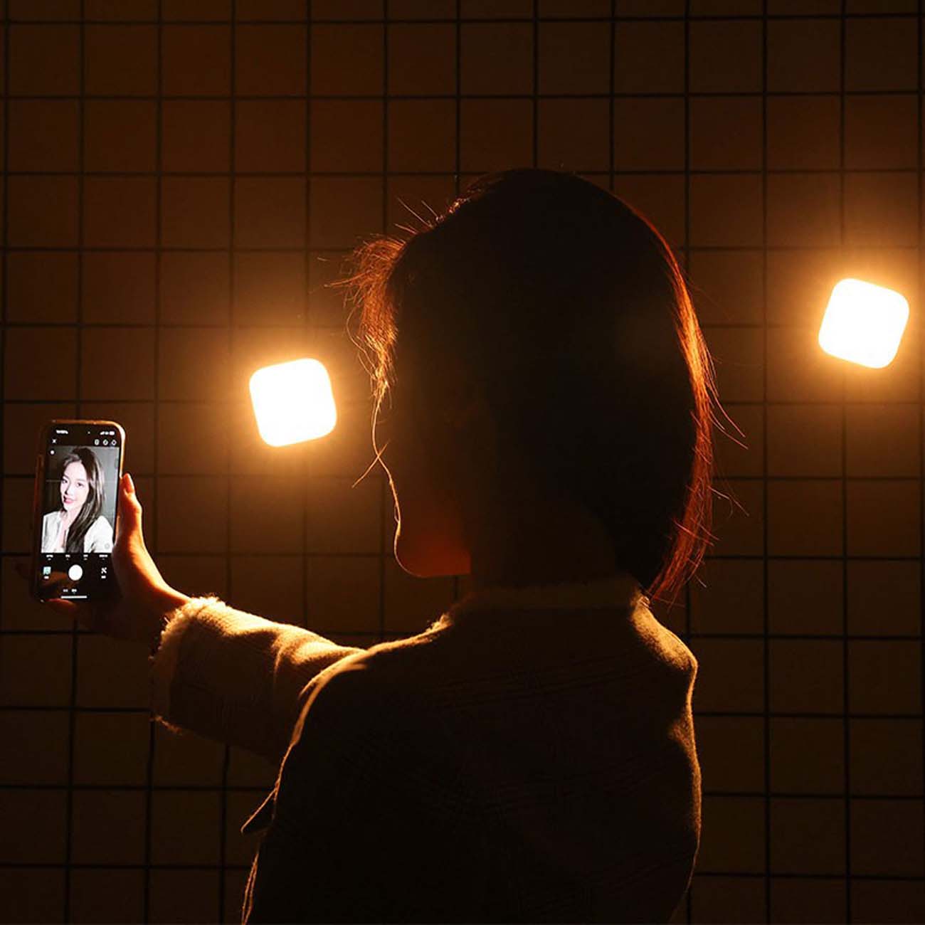 نمای کاربردی ویدیو لایت اولانزی Ulanzi U60 RGB Pocket Video Light