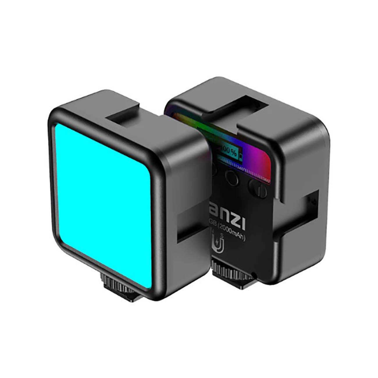 نمای کلی ویدیو لایت جیبی اولانزی Ulanzi VL49 RGB Mini Pocket Video LED Light