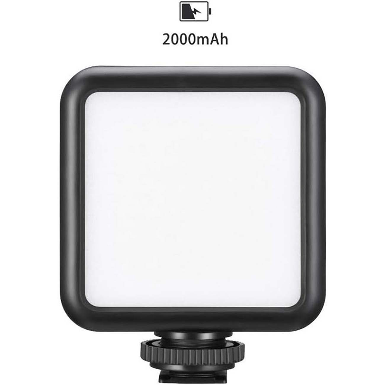 نمای روبه رو ویدیو لایت اولانزی Ulanzi VL49 Bi-Color Mini LED Video Light