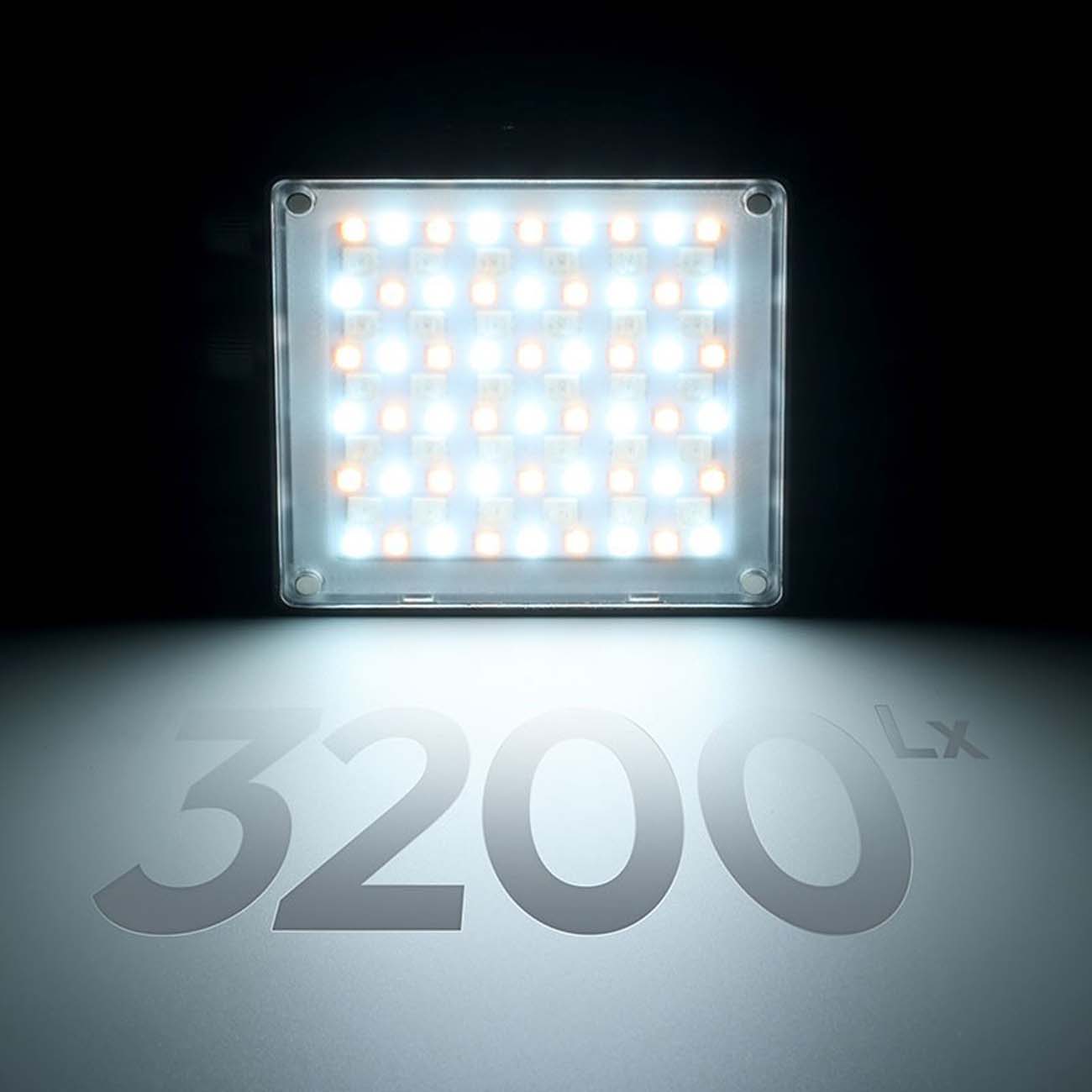 نمای کاربردی پنل نور ثابت ال ای دی اولانزی Ulanzi LE20 20W RGB LED Light Panel