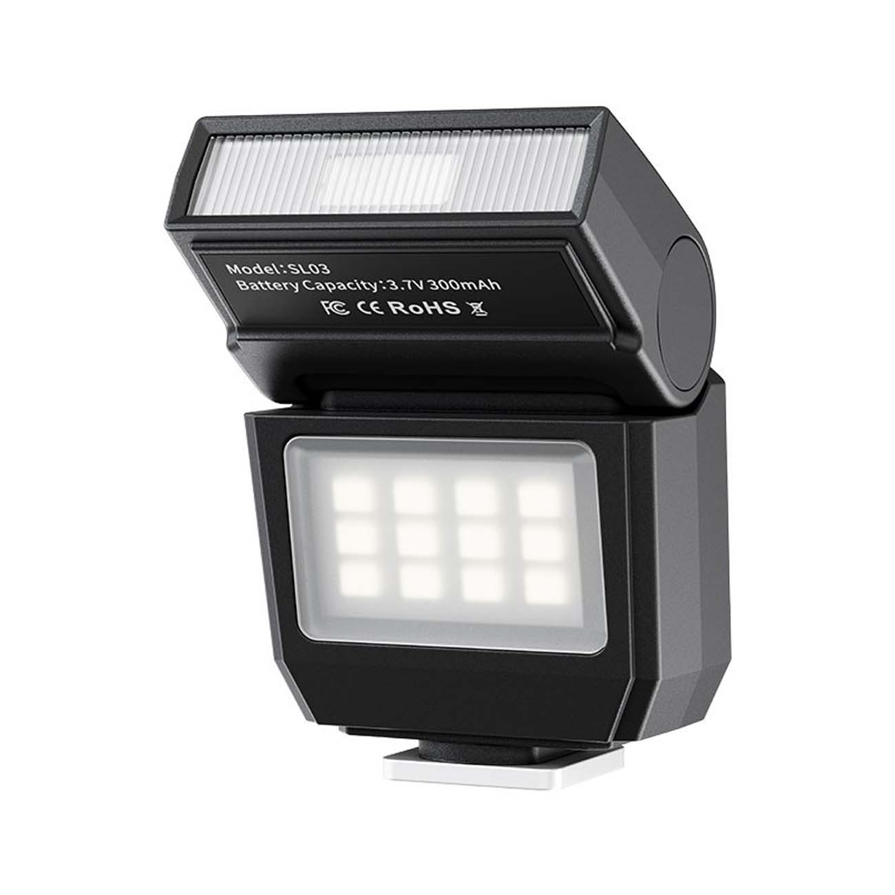 نمای جانبی فلاش و نور رودوربینی اولانزی Ulanzi SL03 Spark Lite Camera Flash