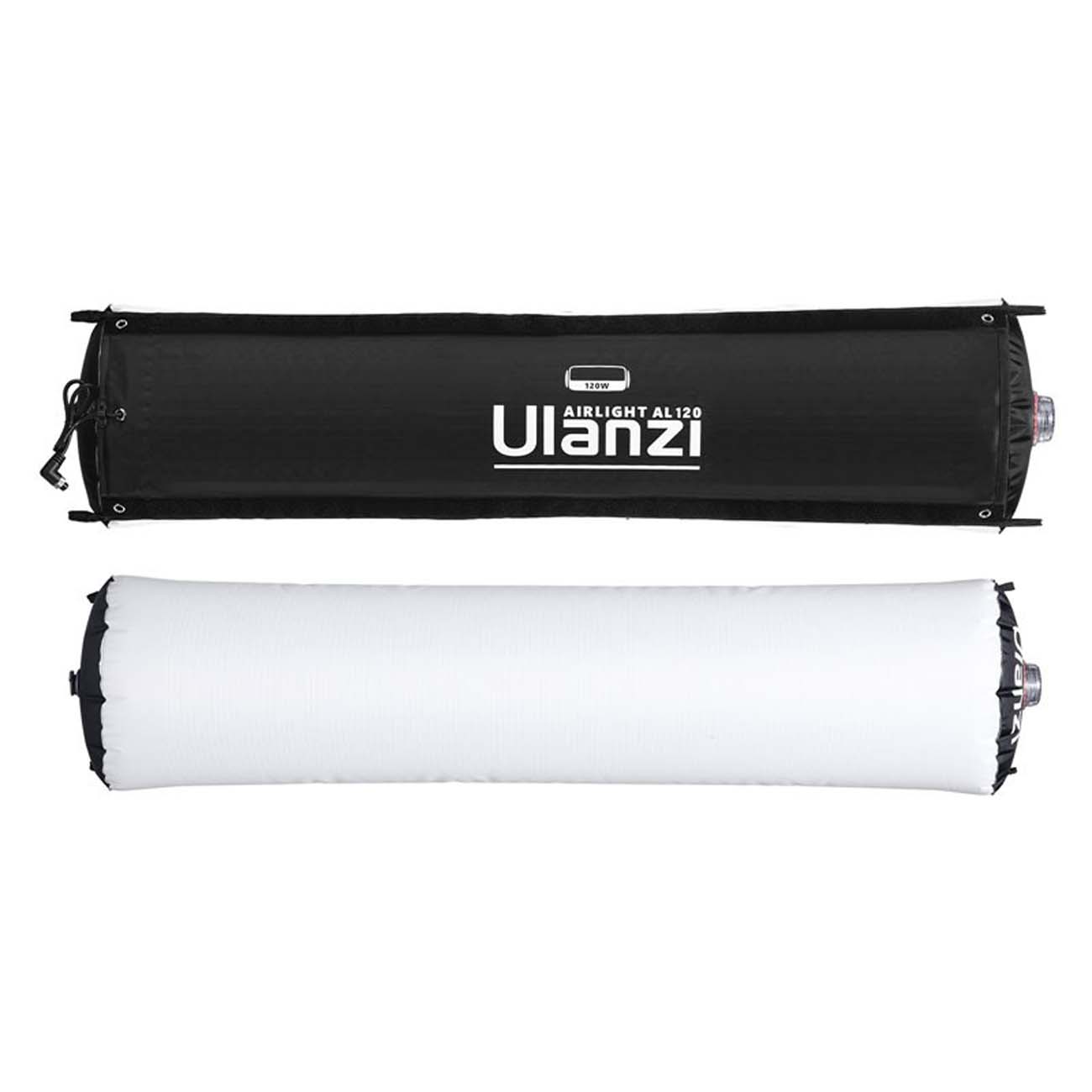 نمای روبه رو از نور باتومی اولانزی Ulanzi AL20 120W Inflatable Bi-Color LED Air Tube Light