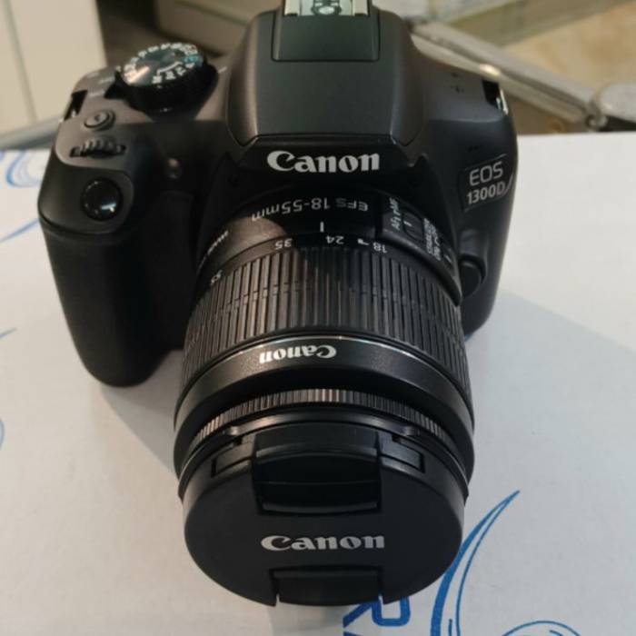 دوربین دست دوم عکاسی کانن Canon EOS 1300D Kit 18-55mm f/3.5-5.6 IS II (3223 شات)