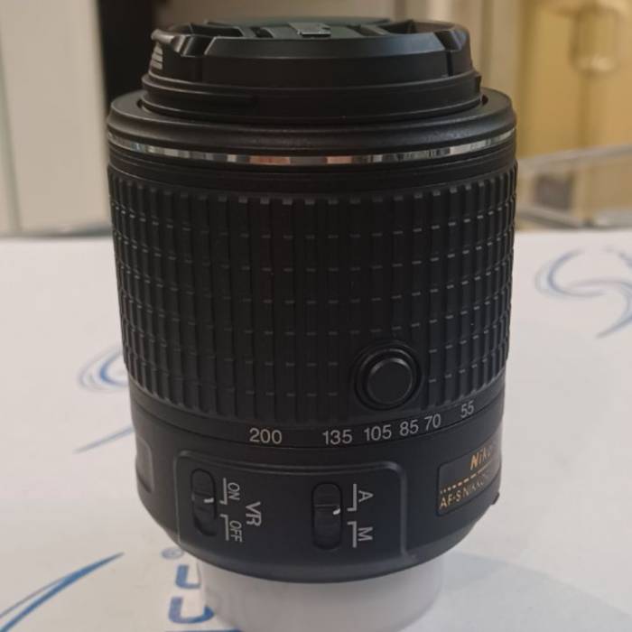 لنز دست دوم نیکون Nikon AF-S DX NIKKOR 55-200mm f/4-5.6G ED VR II (جعبه دارد)