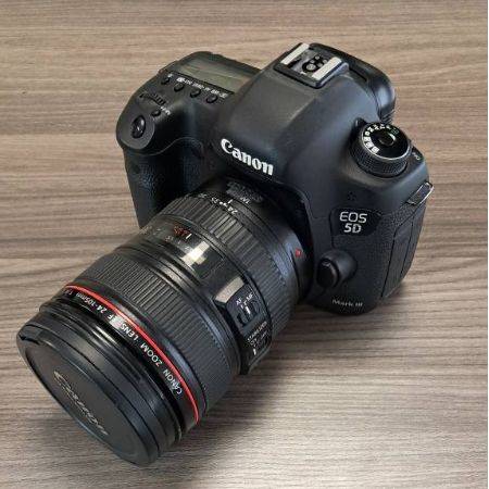 دوربین دست دوم عکاسی کانن Canon EOS 5D Mark III Kit 24-105mm f/4L IS USM (17000 شات)