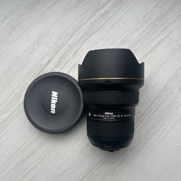 لنز دست دوم Nikon AF-S NIKKOR 14-24mm f/2.8G ED Lens (جعبه دارد)