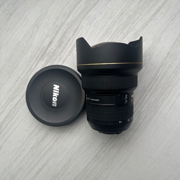 لنز دست دوم Nikon AF-S NIKKOR 14-24mm f/2.8G ED Lens (جعبه دارد)