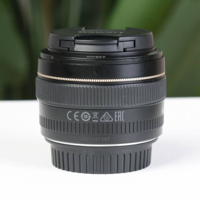 لنز دست دوم کانن Canon EF 50mm f/1.4 USM Lens (جعبه دارد)
