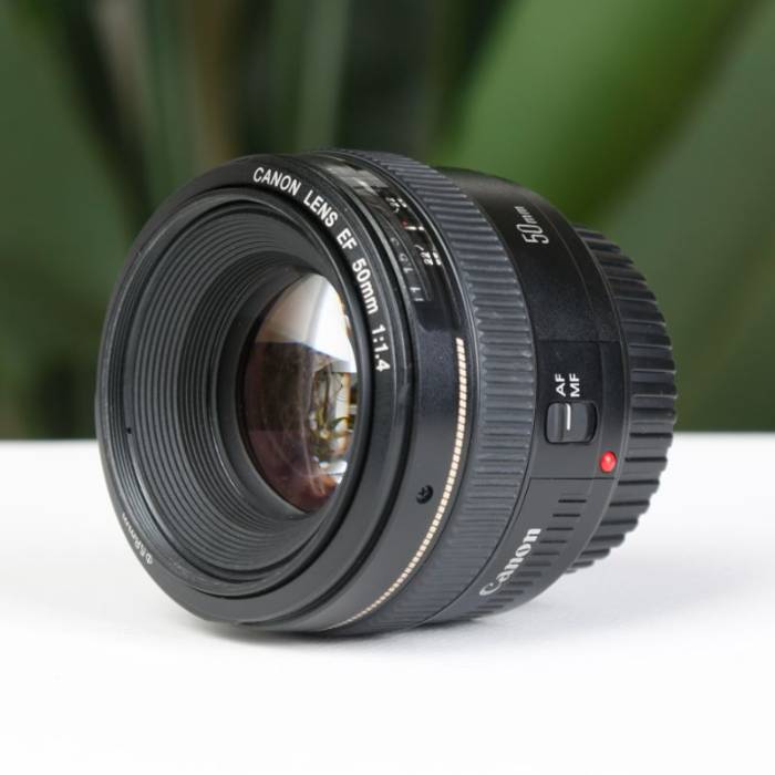 لنز دست دوم کانن Canon EF 50mm f/1.4 USM Lens (جعبه دارد)