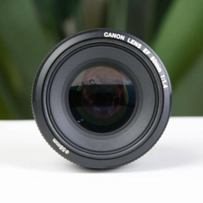 لنز دست دوم کانن Canon EF 50mm f/1.4 USM Lens (جعبه دارد)