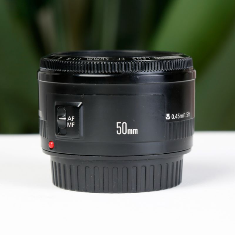 لنز دست دوم کانن Canon EF 50mm f/1.8 II (جعبه دارد)