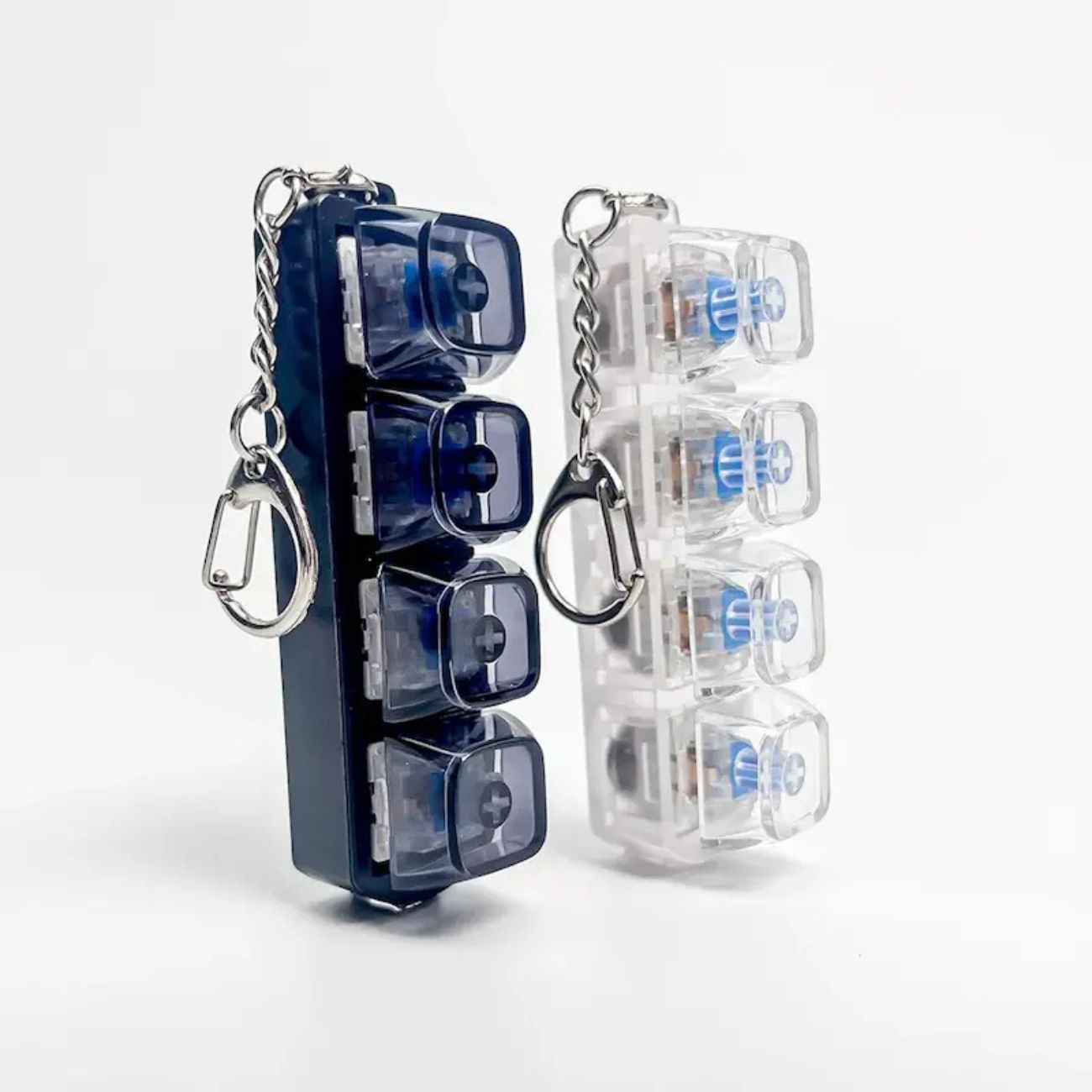 نما از بغل فیجت کیبورد ضد استرس Fidget Keyboard Switch Toy Keychain