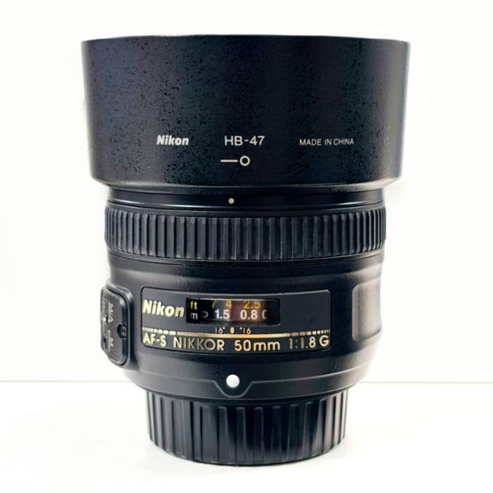 لنز دست دوم Nikon AF-S NIKKOR 50mm f/1.8G Lens (جعبه ندارد)