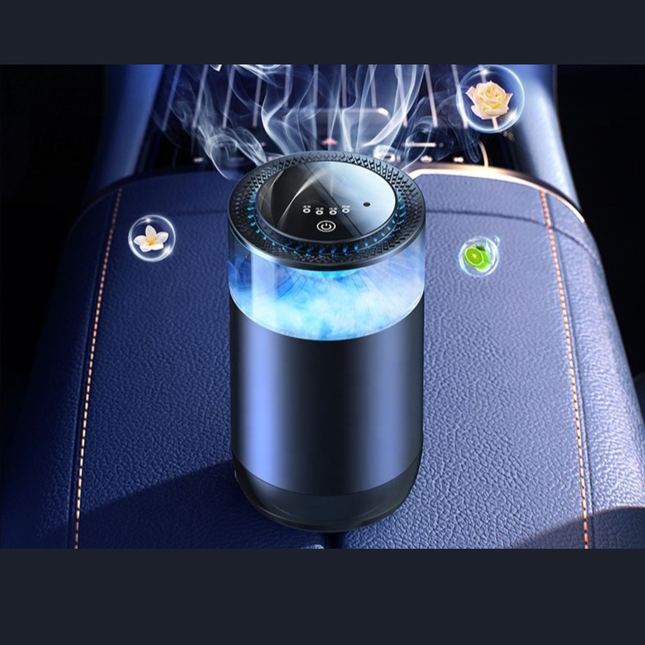 نمای کامل خوشبوکننده شارژی هوشمند Smart Capsule Car Air Freshener