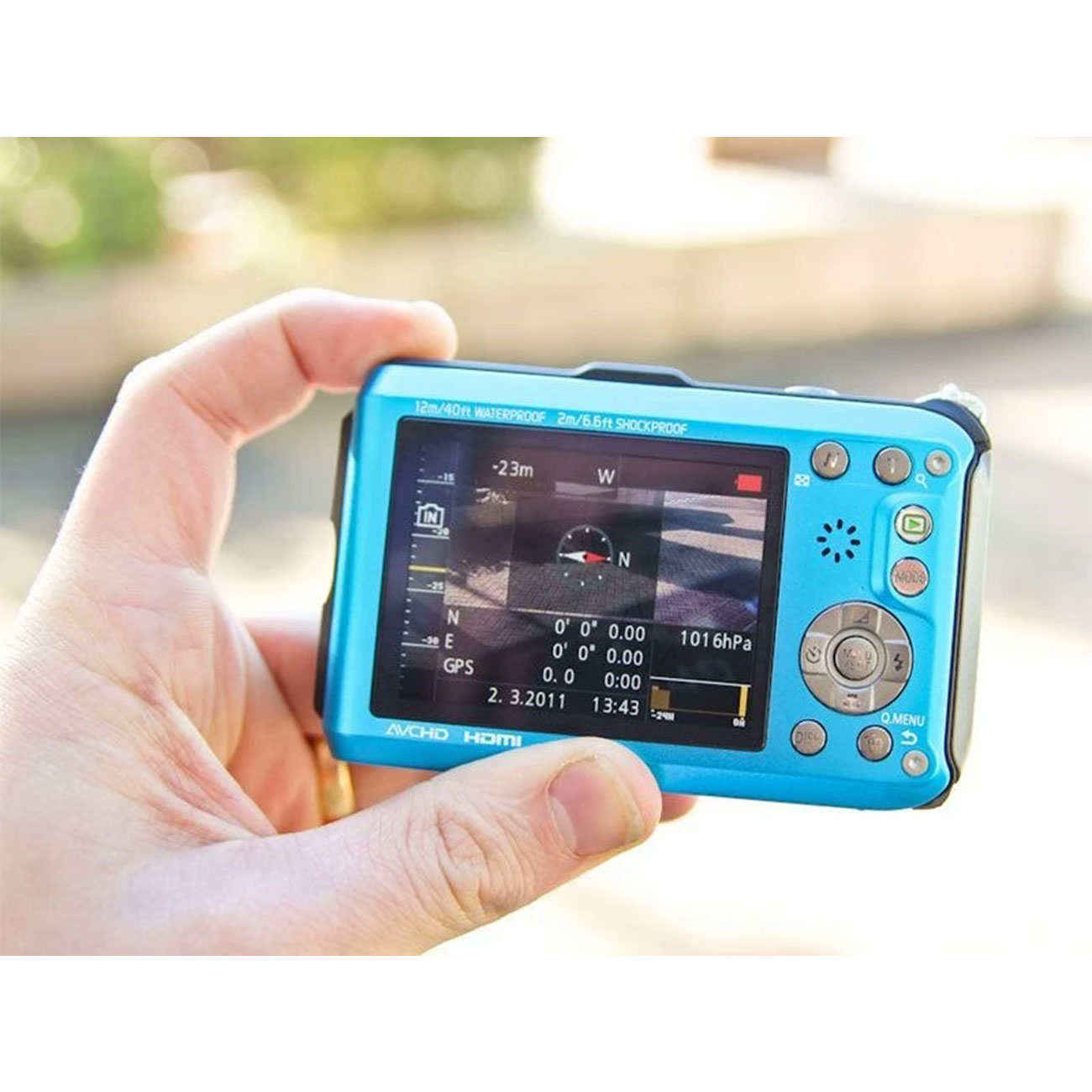 نمای کاربردی دوربین دیجیتال پاناسونیک Panasonic Lumix DMC-FT3 Digital Camera