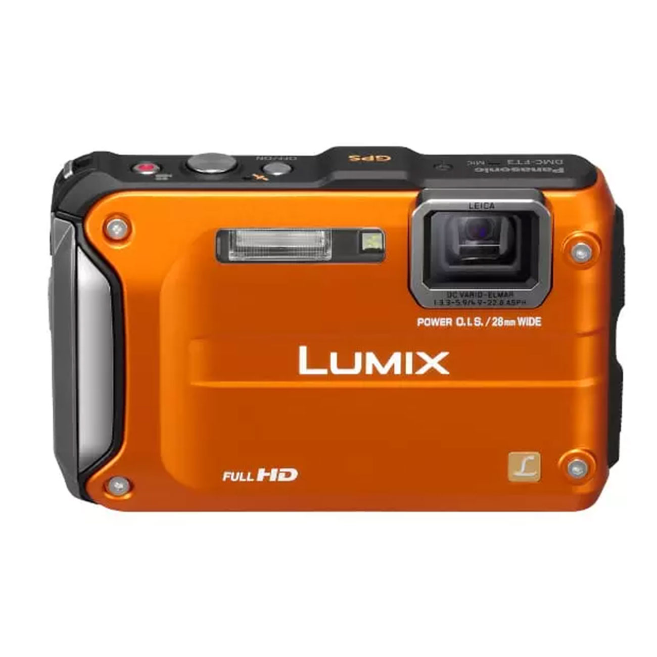 نمای روبه رو دوربین دیجیتال ضدآب پاناسونیک Panasonic Lumix DMC-FT3 Digital Camera