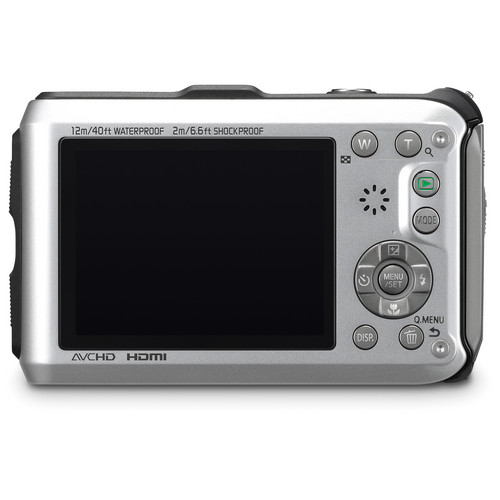 نمای نمایشگر دوربین دیجیتال ضدآب پاناسونیک Panasonic Lumix DMC-FT3 Digital Camera