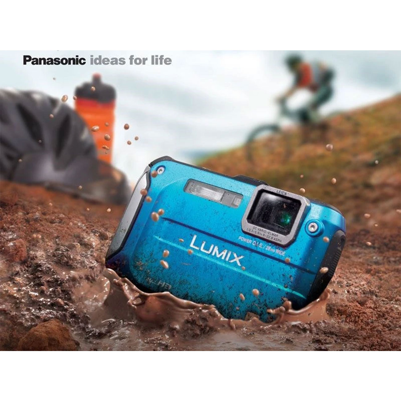 نمای کاربردی از دوربین دیجیتال ضدآب پاناسونیک Panasonic Lumix DMC-FT3 Digital Camera