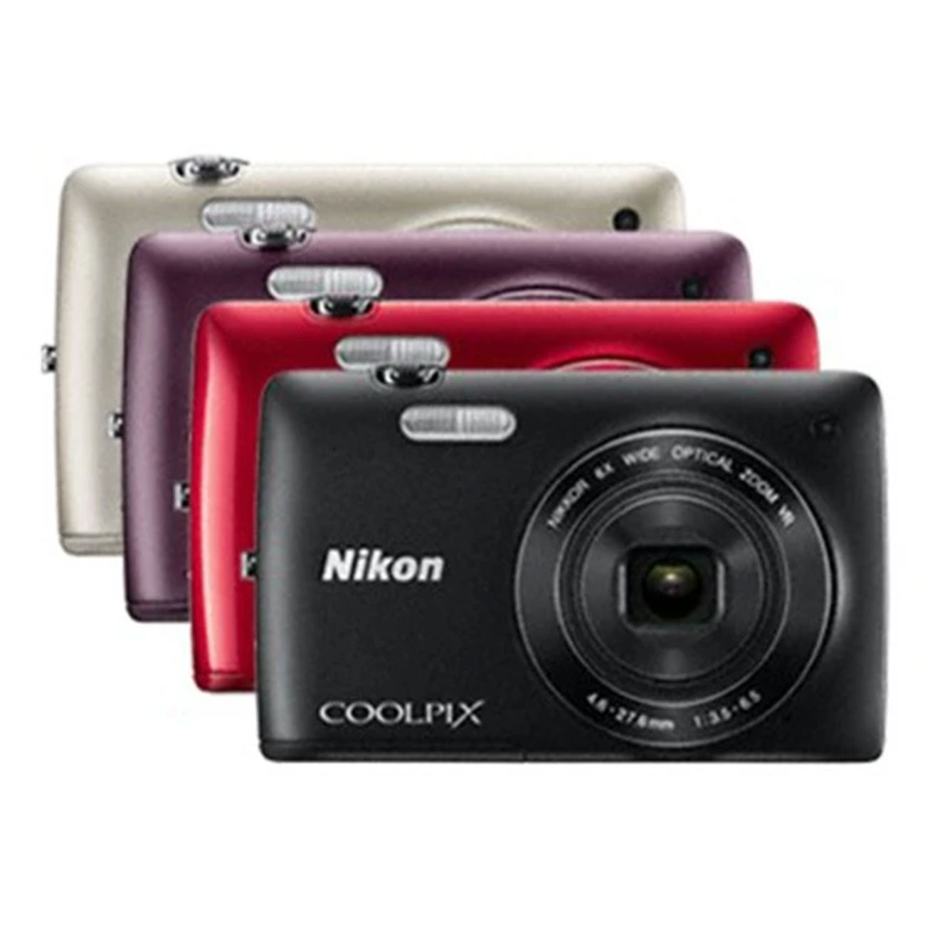 نمای رنگبندی دوربین کامپکت نیکون Nikon Coolpix S4400 Digital Camera