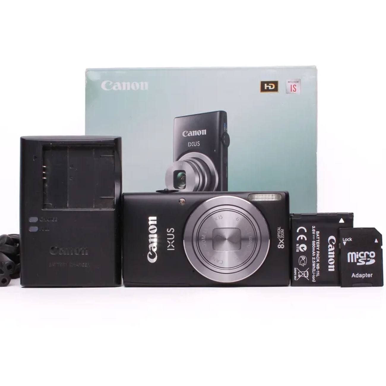 نمای اقلام دوربین کامپکت کانن Canon IXUS 133 Digital Camera