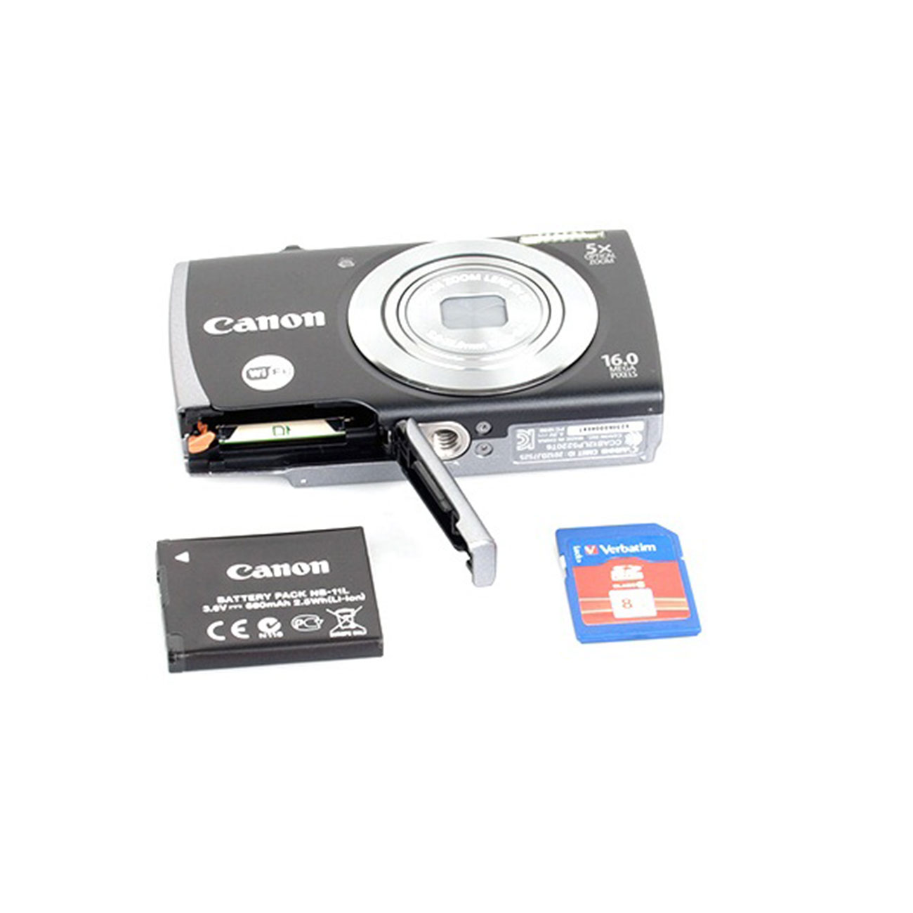 نمای اقلام دوربین کامپکت کانن Canon PowerShot A3500 IS Digital Camera