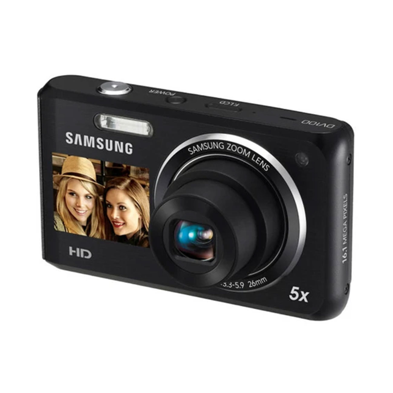 نمای جانبی دوربین دیجیتال سامسونگ Samsung DV101 Digital Camera