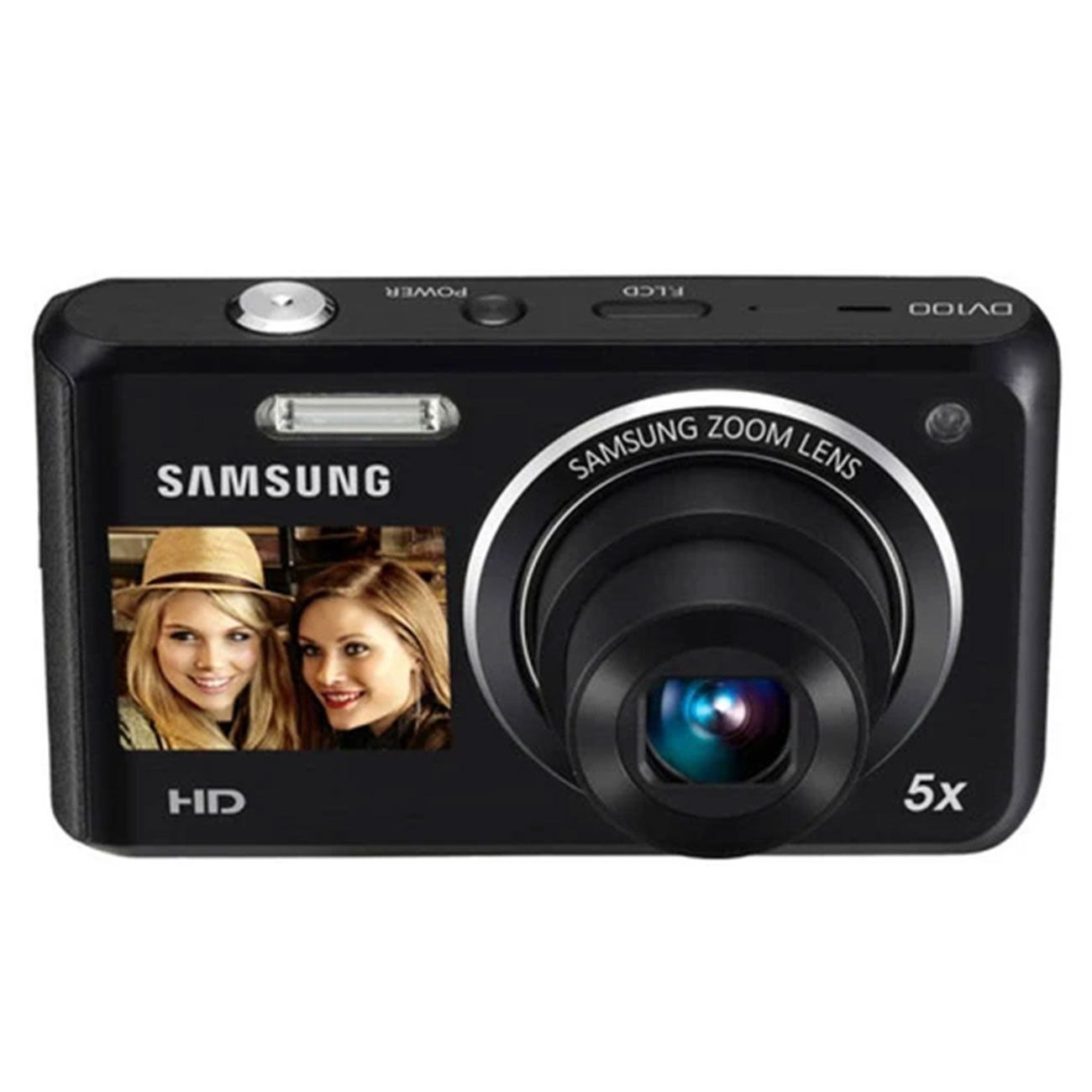 نمای بالای دوربین دیجیتال سامسونگ Samsung DV101 Digital Camera