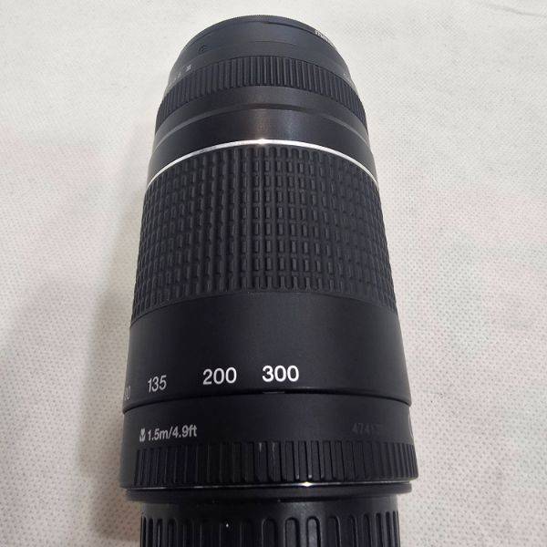 لنز دست دوم کانن Canon EF 75-300mm f/4-5.6 III (جعبه ندارد)