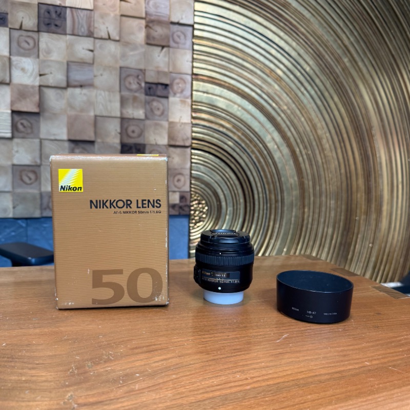 لنز دست دوم Nikon AF-S NIKKOR 50mm f/1.8G Lens (جعبه دارد)