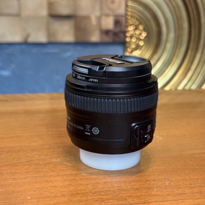 لنز دست دوم Nikon AF-S NIKKOR 50mm f/1.8G Lens (جعبه دارد)