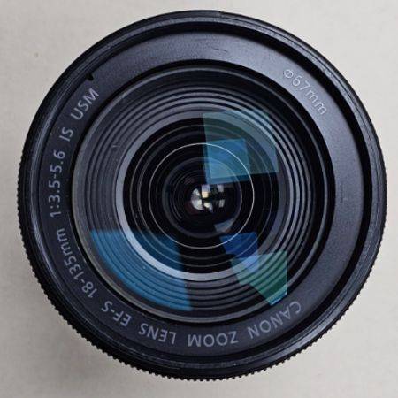 لنز دست دوم Canon EF-S 18-135mm f/3.5-5.6 IS USM Lens (جعبه ندارد)