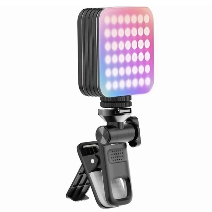 ویدیو لایت جیبی D12S Portable Mini RGB Pocket LED Fill Light
