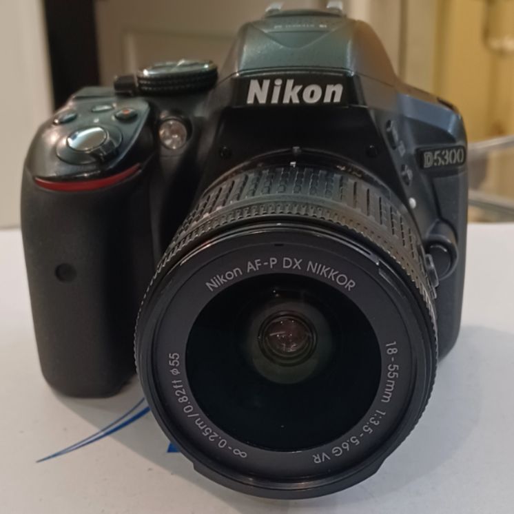 دوربین دست دوم عکاسی نیکون Nikon D5300‌ Kit 18-55mm f/3.5-5.6 G AF-P VR (7979 شات)