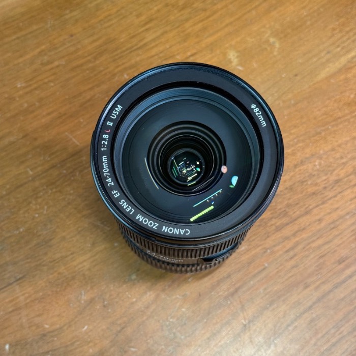 لنز دست دوم Canon EF 24-70mm f/2.8L II USM (جعبه دارد)