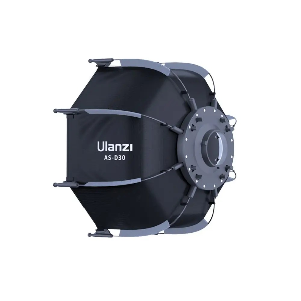 اکتاباکس اولانزی Ulanzi AS-D30 30cm Octagonal Softbox With Mini Bowens Mount And Grid