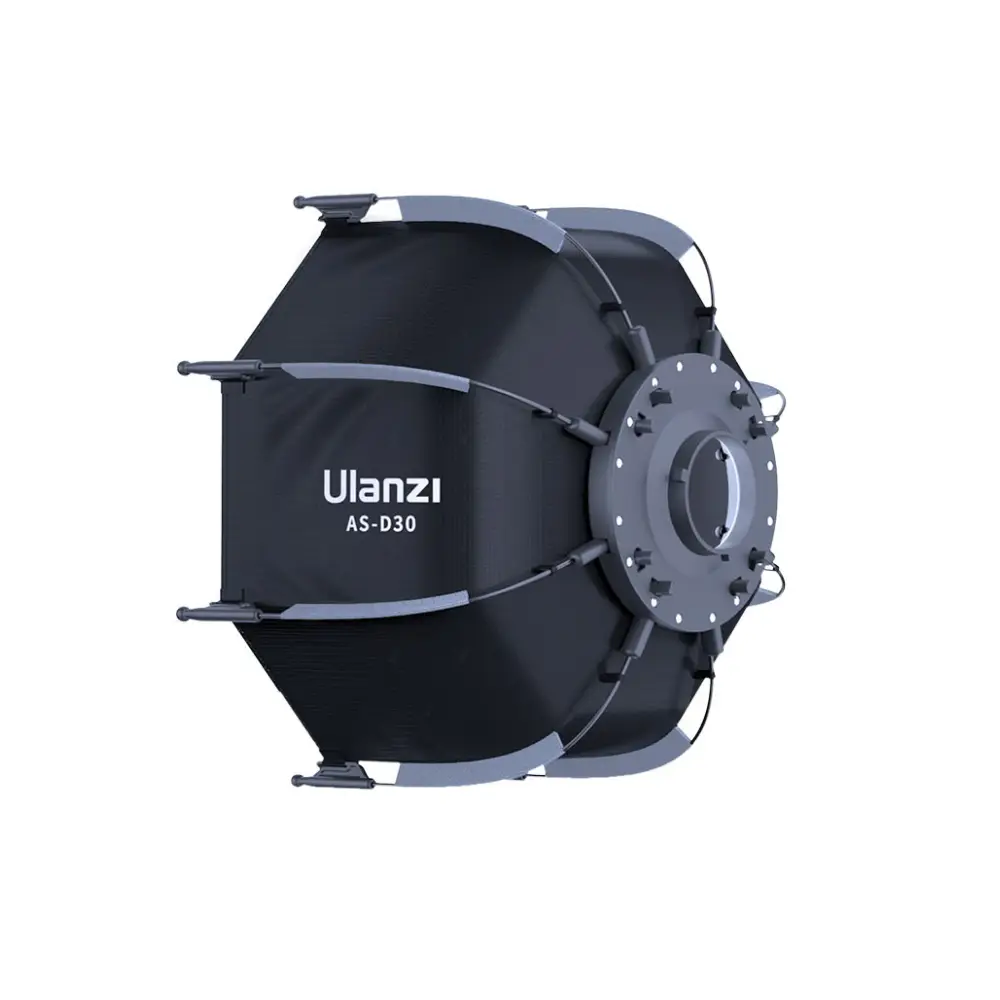 اکتاباکس اولانزی Ulanzi AS-D30 30cm Octagonal Softbox With Mini Bowens Mount And Grid