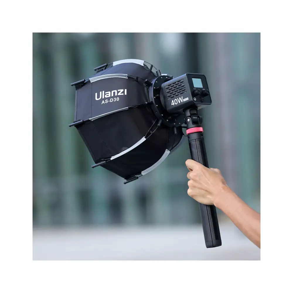 اکتاباکس اولانزی Ulanzi AS-D30 30cm Octagonal Softbox With Mini Bowens Mount And Grid