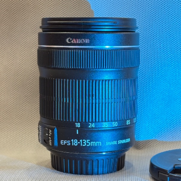 لنز دست دوم کانن Canon EF-S 18-135mm f/3.5-5.6 IS STM No Box (جعبه ندارد)