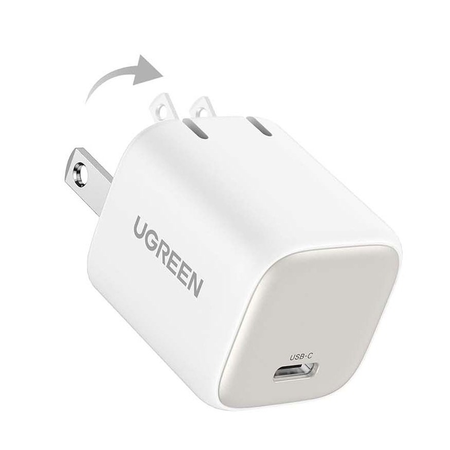 شارژر دیواری یوگرین UGREEN CD319 Nexode 30W GaN USB-C Wall Charger