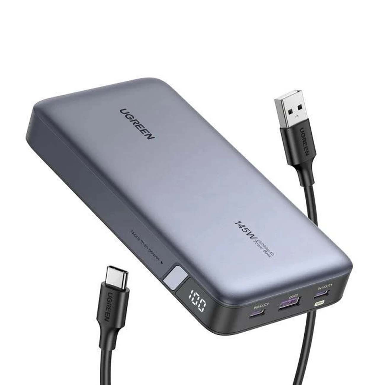 پاوربانک یوگرین UGREEN Nexode PB205 25000mAh 145W Power Bank