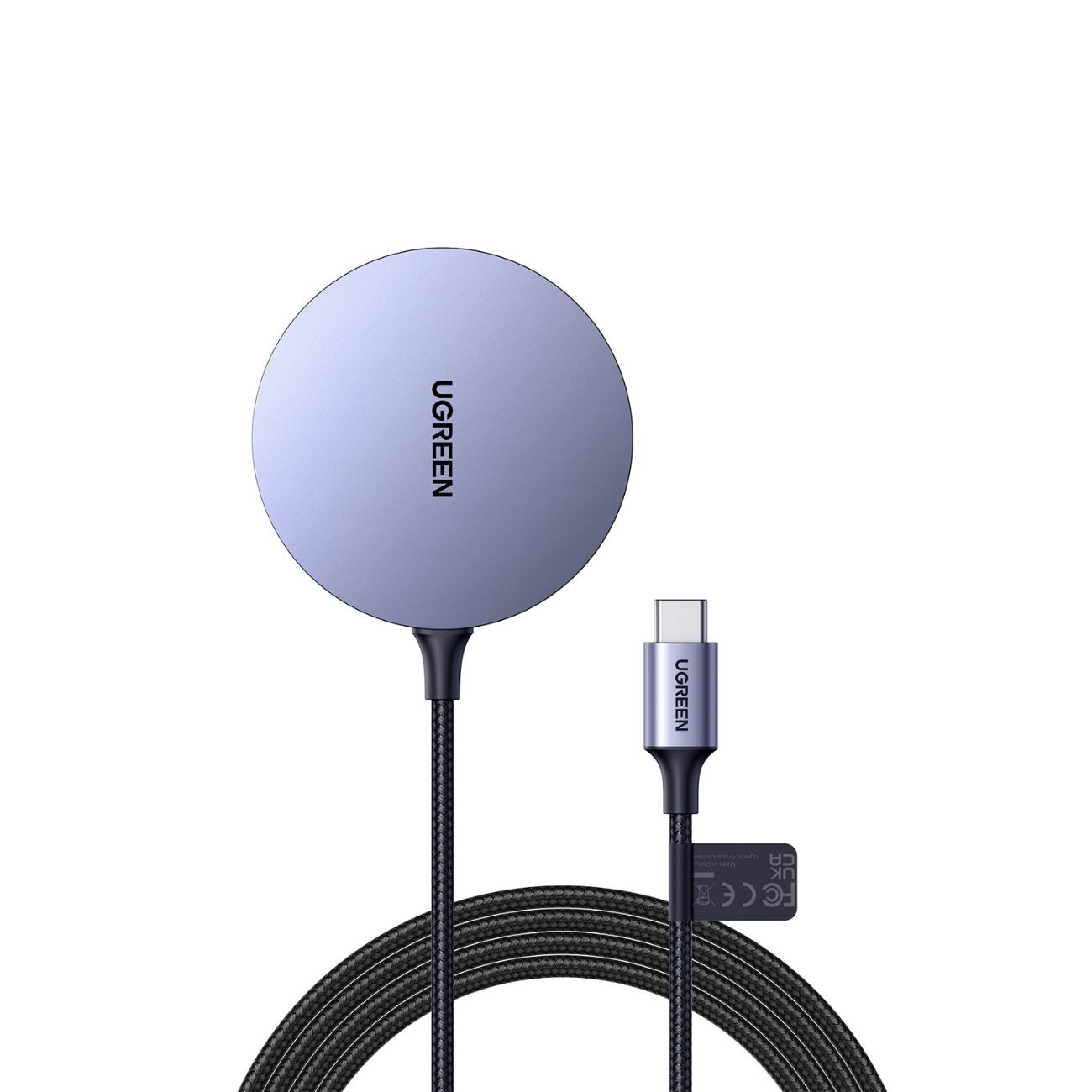 شارژر وایرلس مغناطیسی یوگرین UGREEN CD245 15W Magnetic Wireless Charger