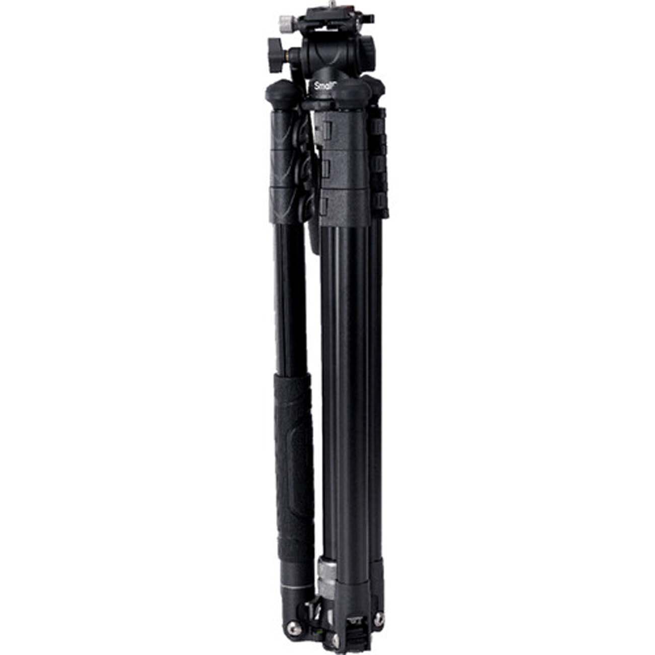 نمای جمع شده سه پایه اسمال ریگ SmallRig 6602 Reverse-Folding Travel Photography Aluminum Tripod