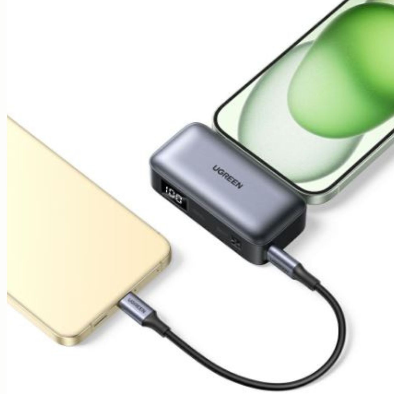 نما از بالا مینی پاور بانک یوگرین UGREEN 5000mAh 22.5W Mini Power Bank