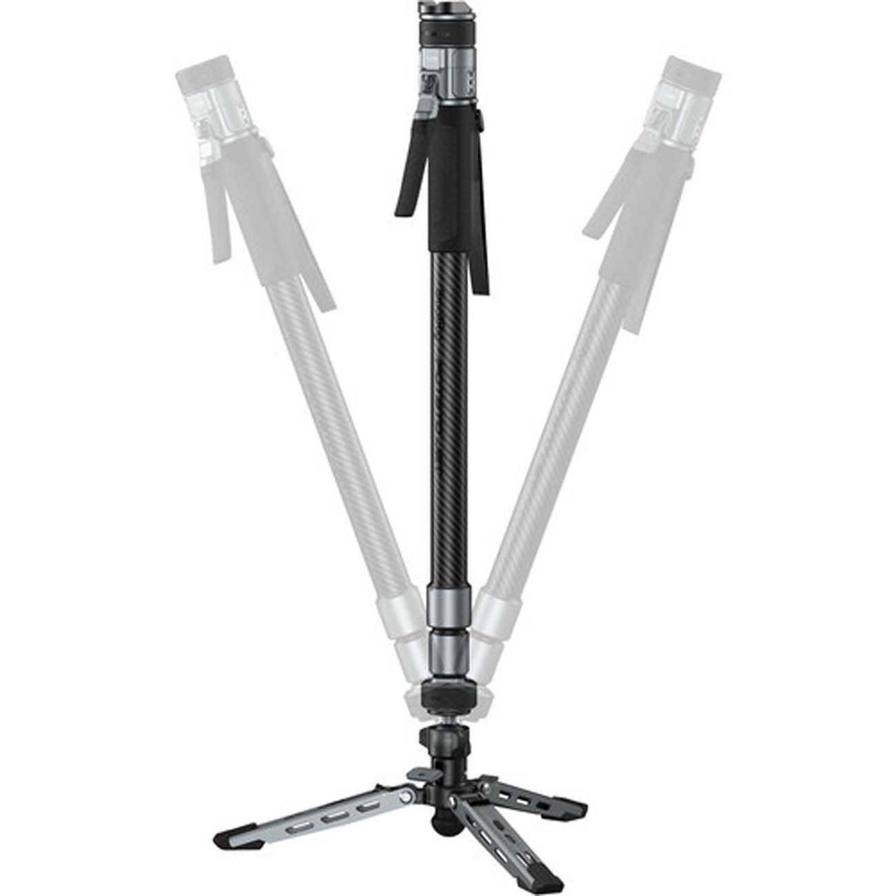 نمای کاربردی تک پایه اسمال ریگ SmallRig 6283 x Potato Jet TRIBEX PRO X-Clutch Hydraulic Monopod Stan