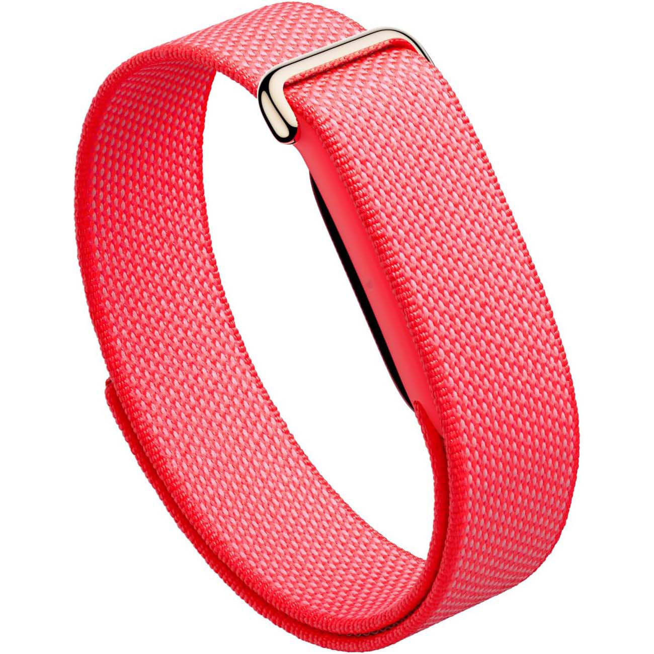 نمای جانبی مچ بند هوشمند گوگل قرمز Google Fitbit Air Performance Loop Band
