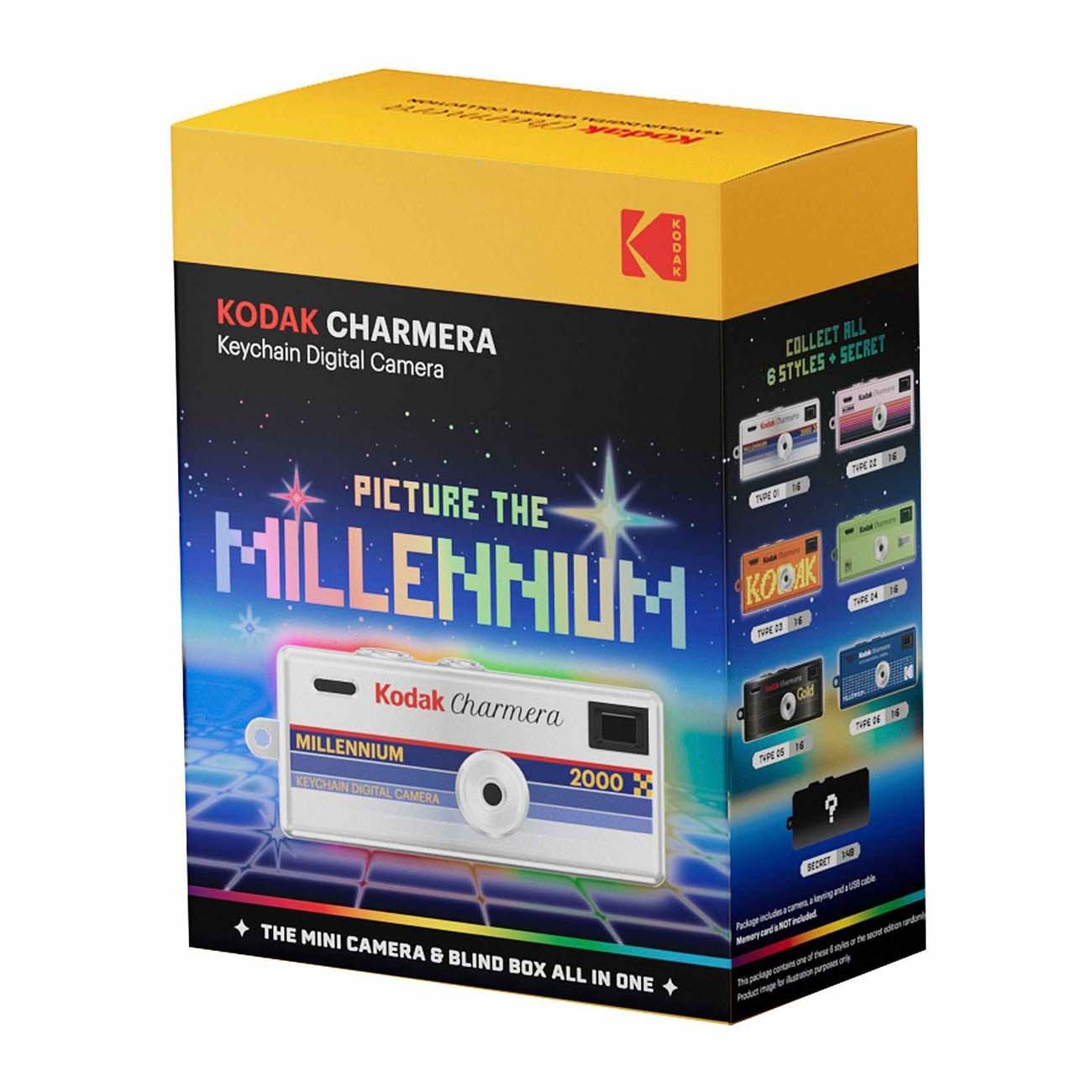 دوربین دیجیتال کلیدی کداک KODAK Millennium Charmera Keychain Digital Camera