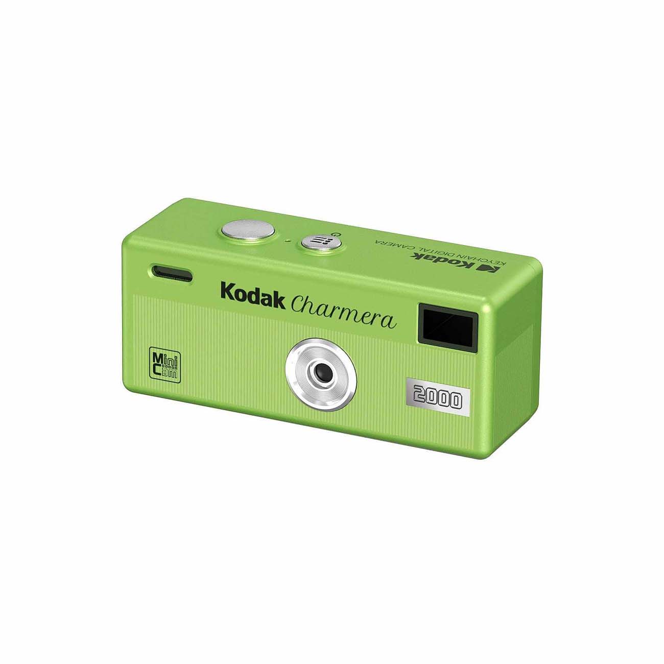 نمای جابی دوربین دیجیتال سبز کداک KODAK Millennium Charmera Keychain Digital Camera